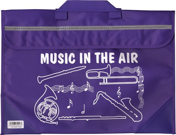 Mapac: Brass And Woodwind Music Bag - Music In The Air (Purple)